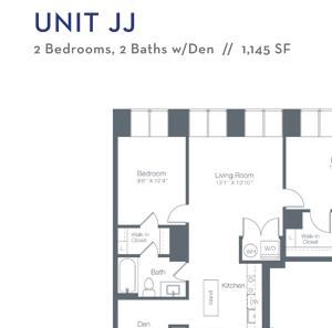 2 Bedroom 2 Bath Den JJ 2 Bedroom 2 Bath Den JJ